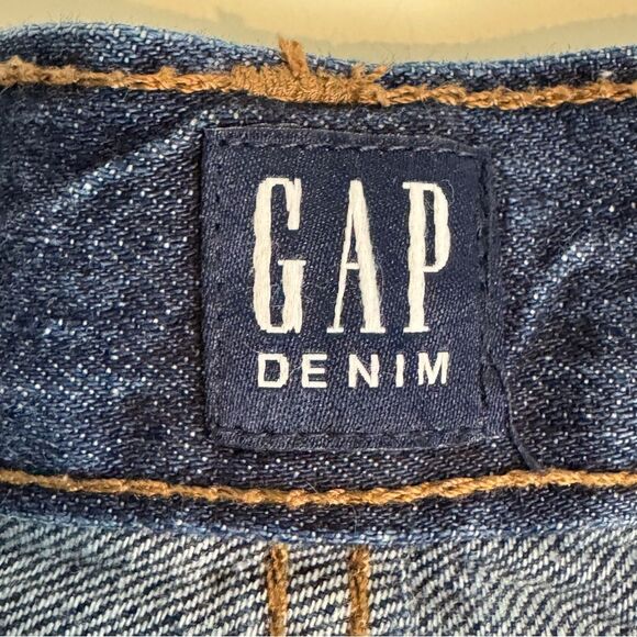 Gap Denim Button Fly Mini Skirt 27 - Picture 2 of 7
